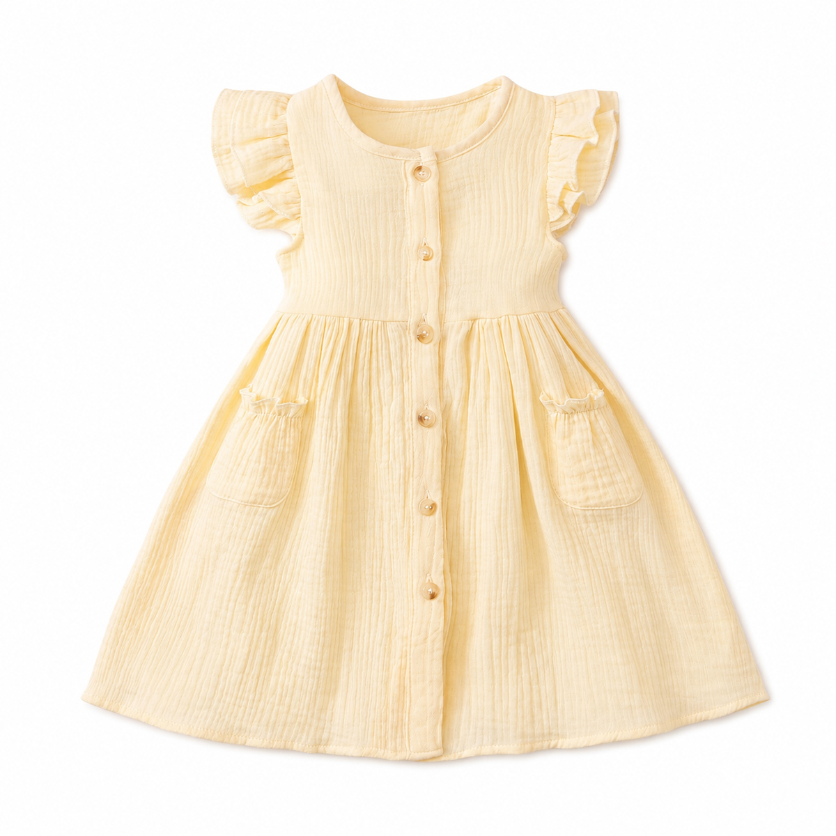 Meadow Button Dress