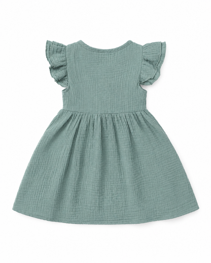Meadow Button Dress