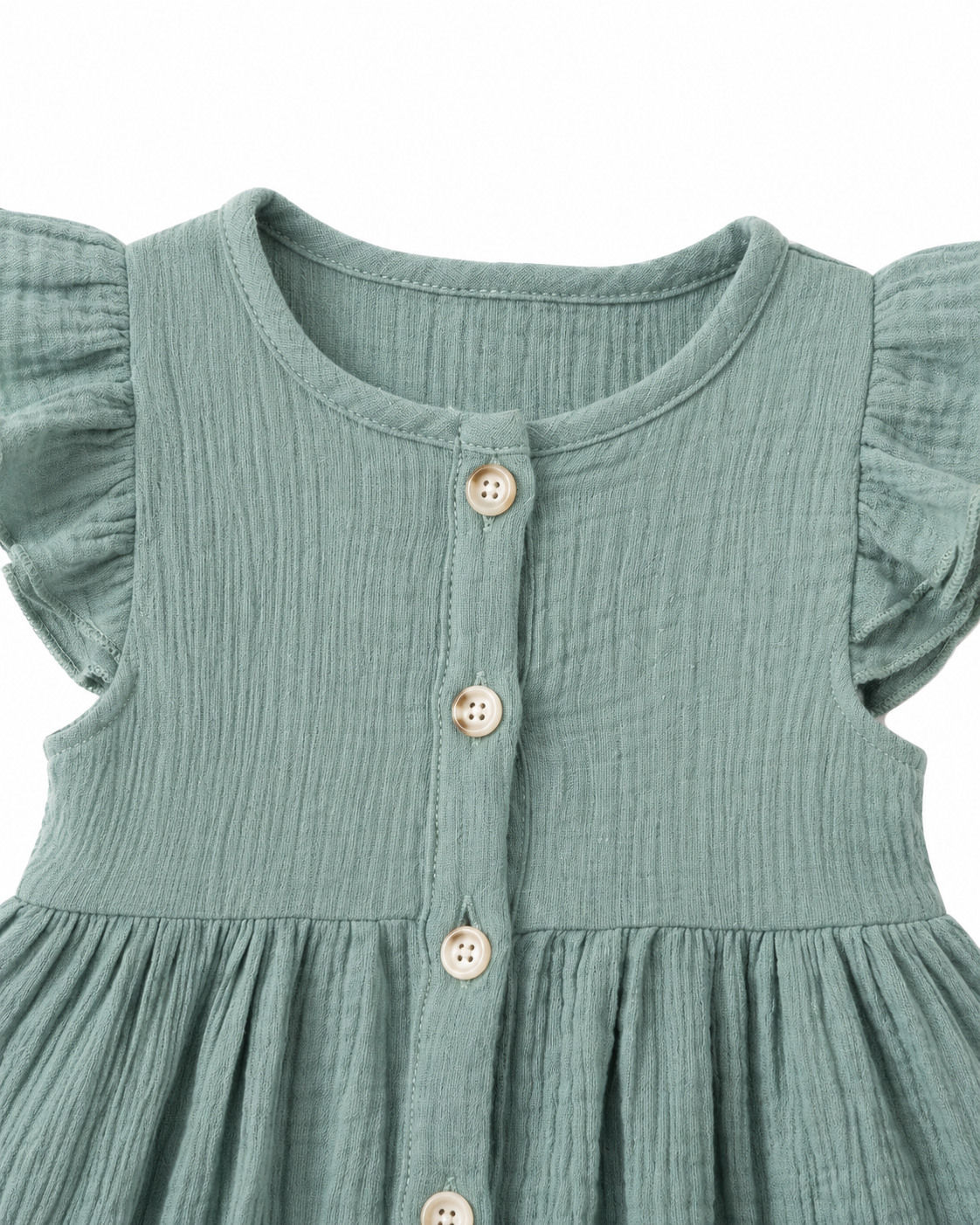 Meadow Button Dress