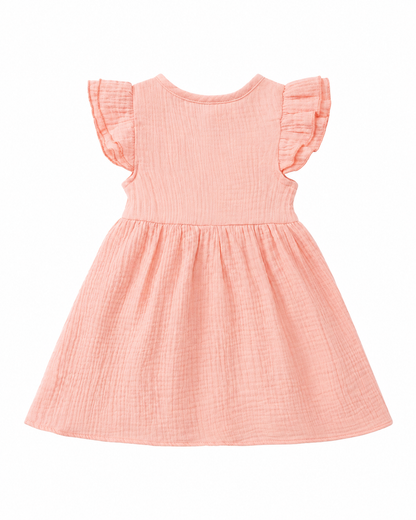 Meadow Button Dress