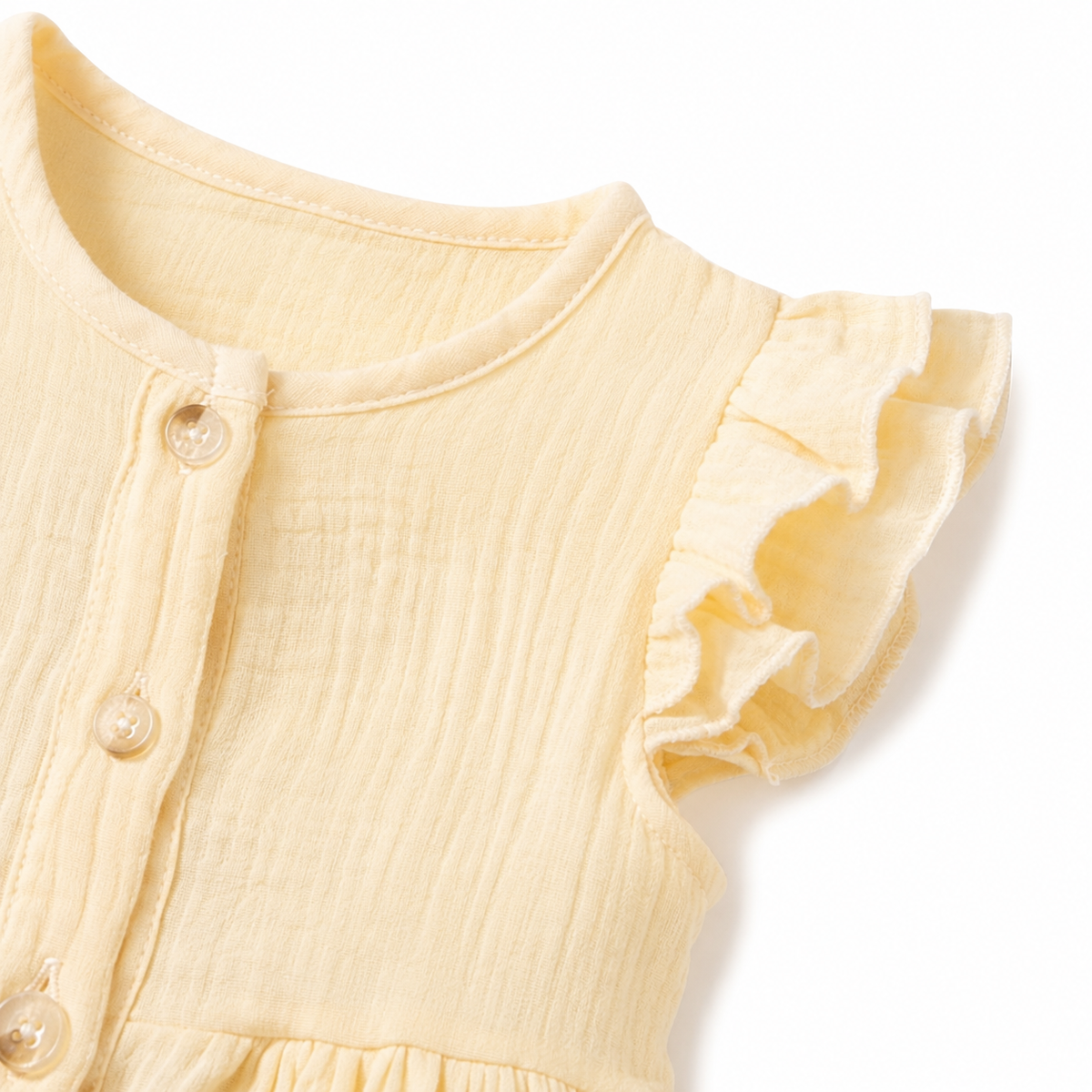 Meadow Button Dress
