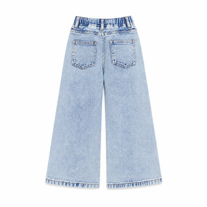Driftwood Lane Girls Wide-Leg Denim Jeans