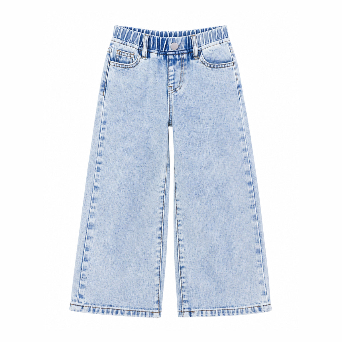 Driftwood Lane Girls Wide-Leg Denim Jeans