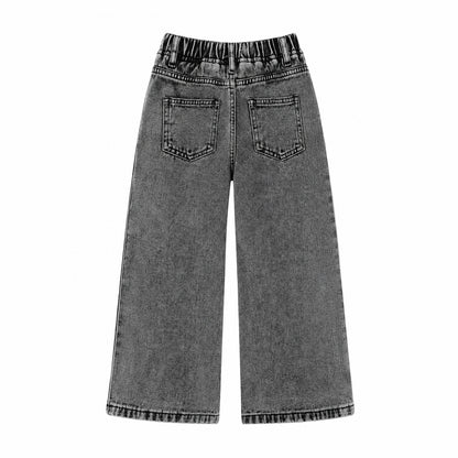 Driftwood Lane Girls Wide-Leg Denim Jeans