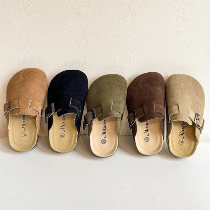 Kids Everyday Suede Clogs