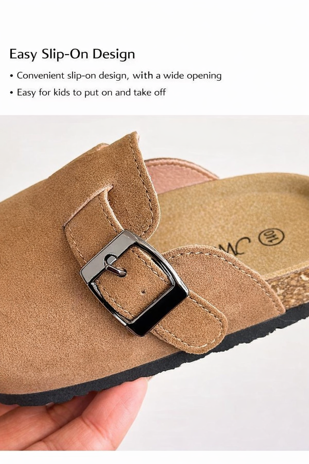 Kids Everyday Suede Clogs