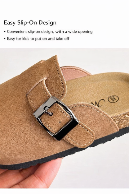 Kids Everyday Suede Clogs